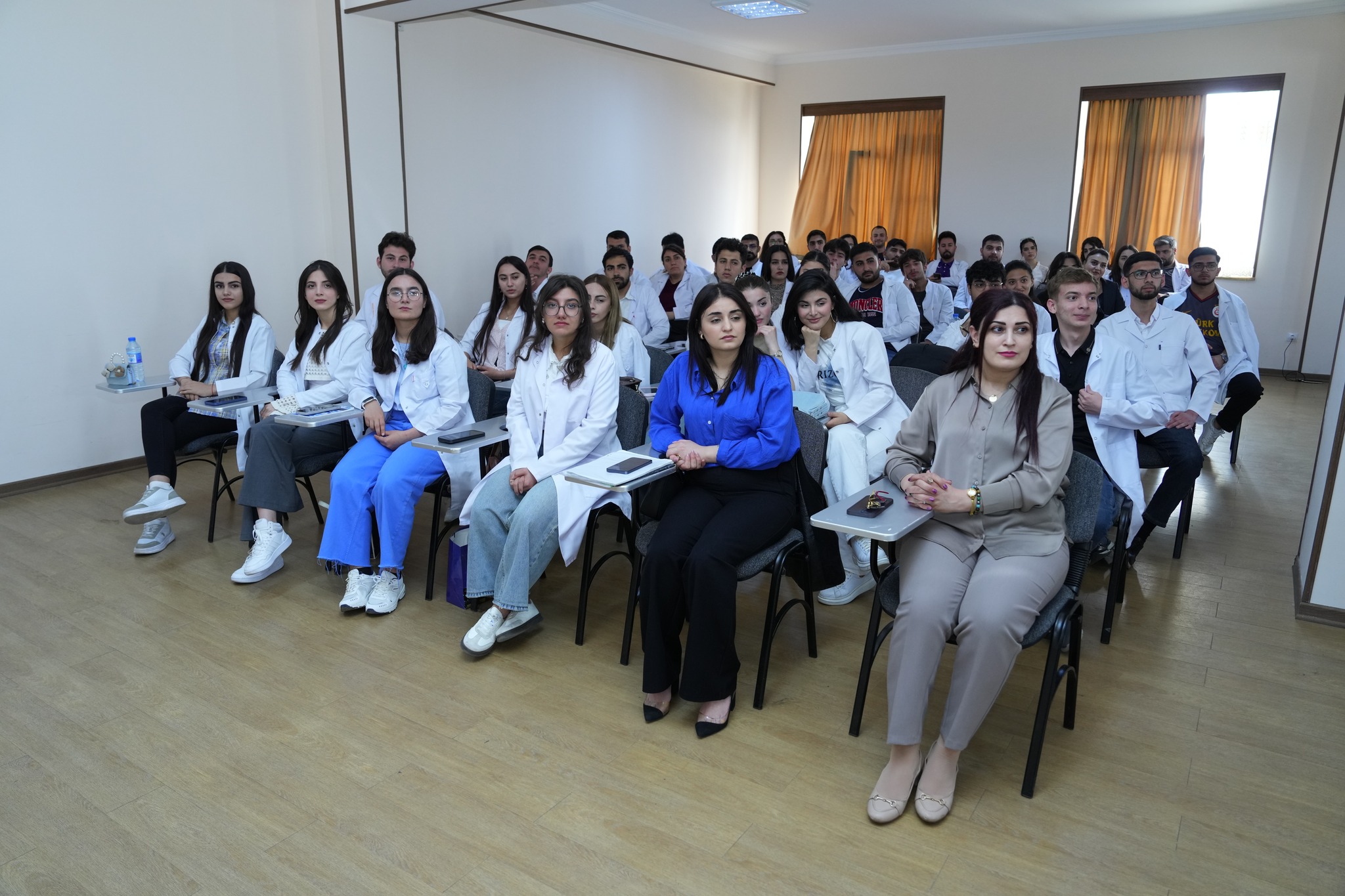 NDU-da “Beynəlxalq təlim aylığı” çərçivəsində professor Qərib Mürşüdov təlim keçib