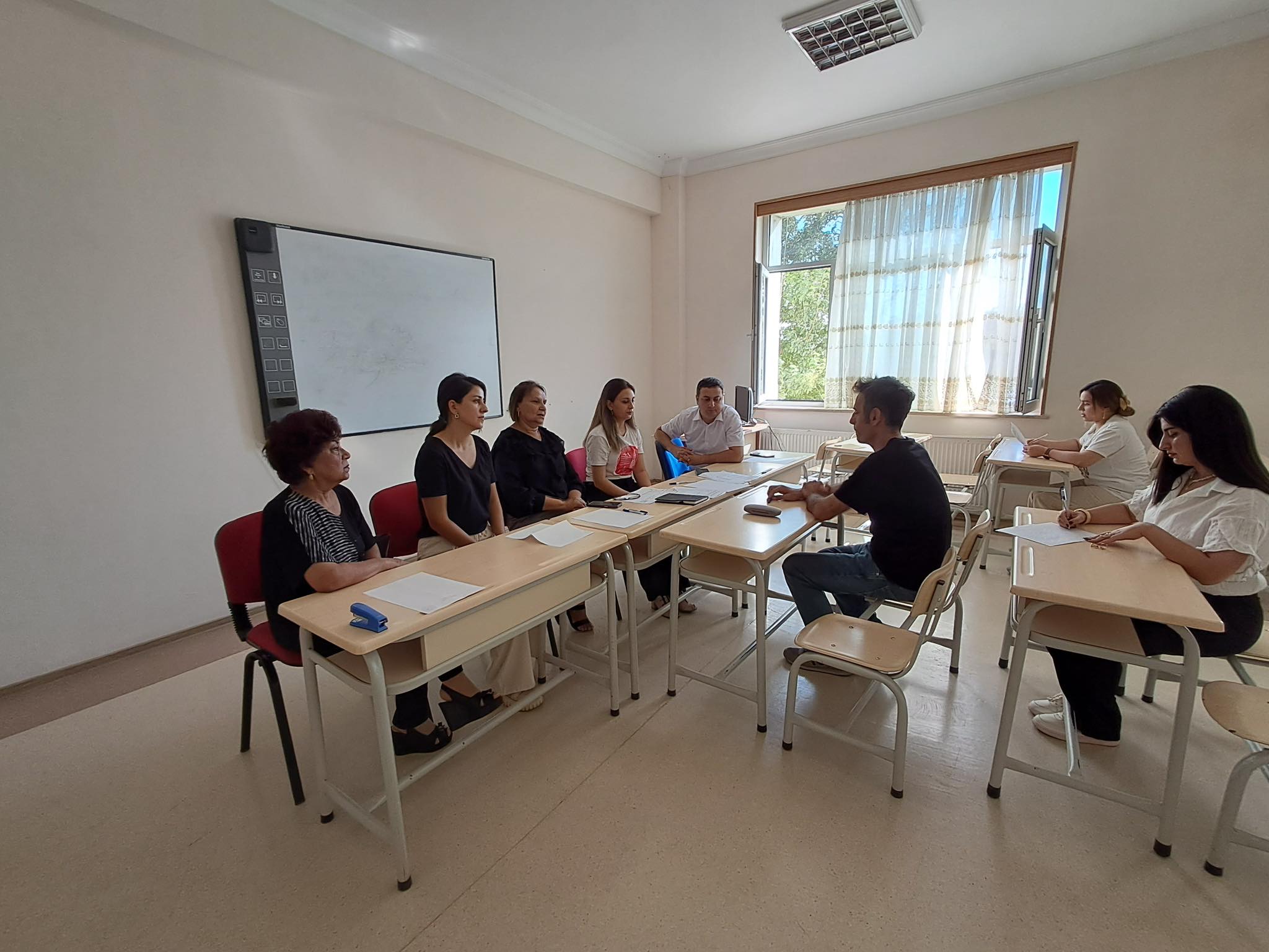 NDU-da fəlsəfə doktoru proqramı üzrə qəbul imtahanı keçirilib