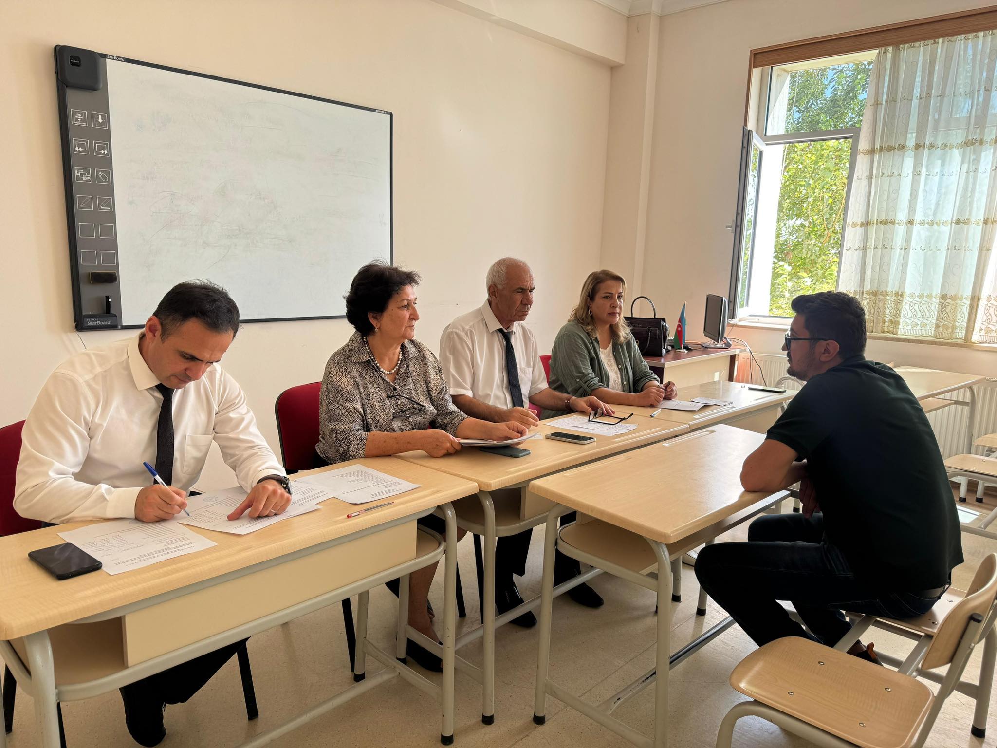 NDU-da fəlsəfə doktoru proqramı üzrə qəbul imtahanı keçirilib