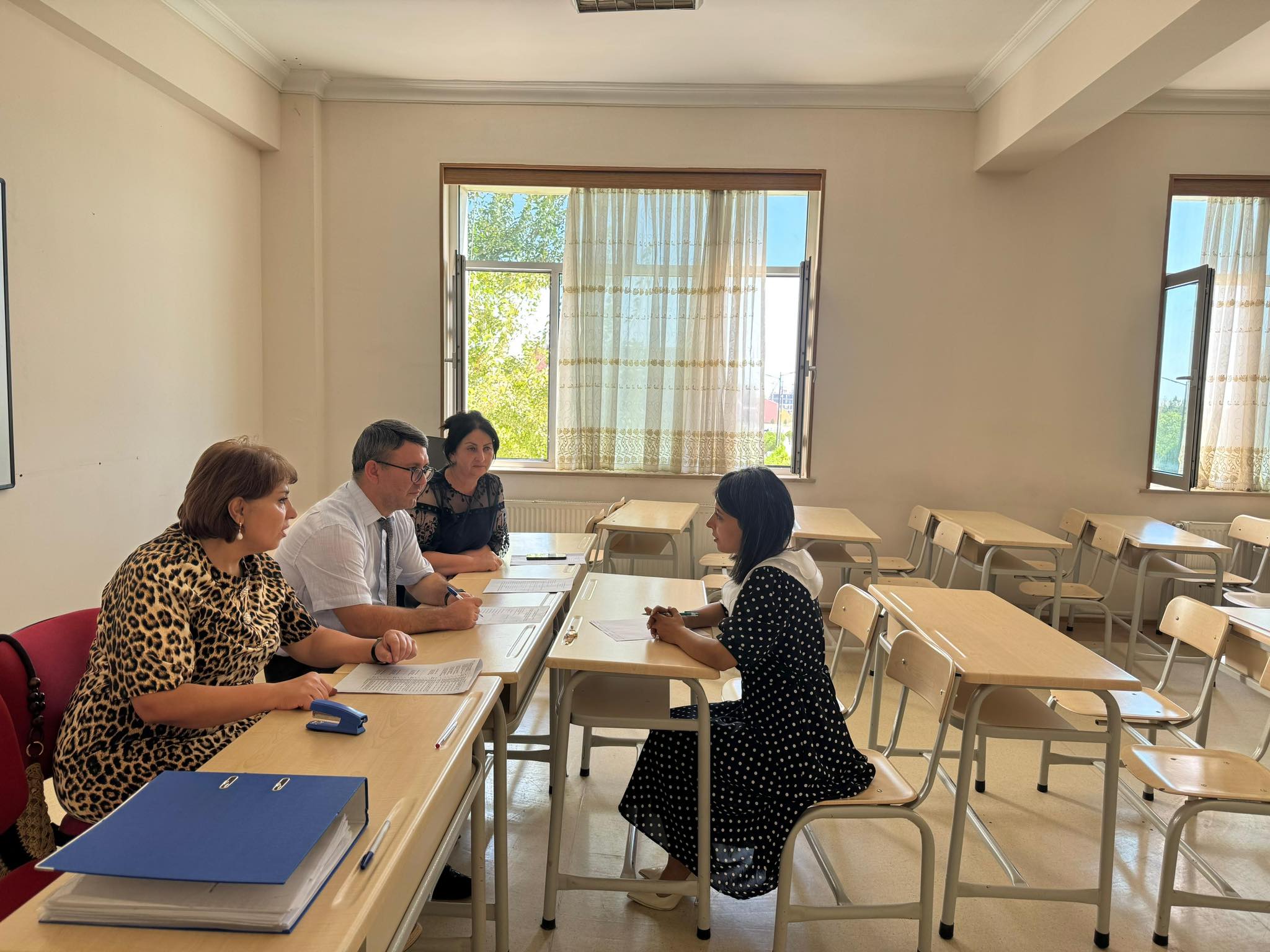 NDU-da fəlsəfə doktoru proqramı üzrə qəbul imtahanı keçirilib