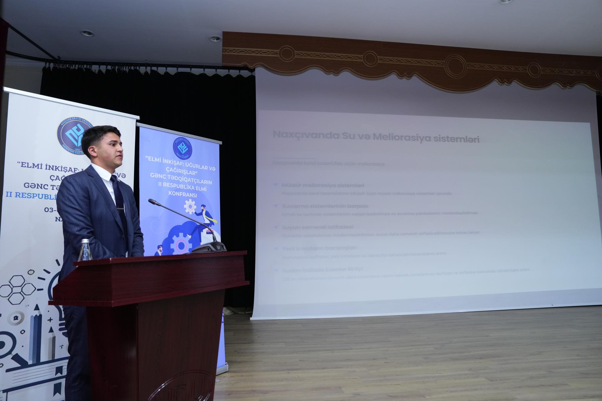 NDU-da gənc tədqiqatçıların II Respublika Elmi Konfransı keçirilib