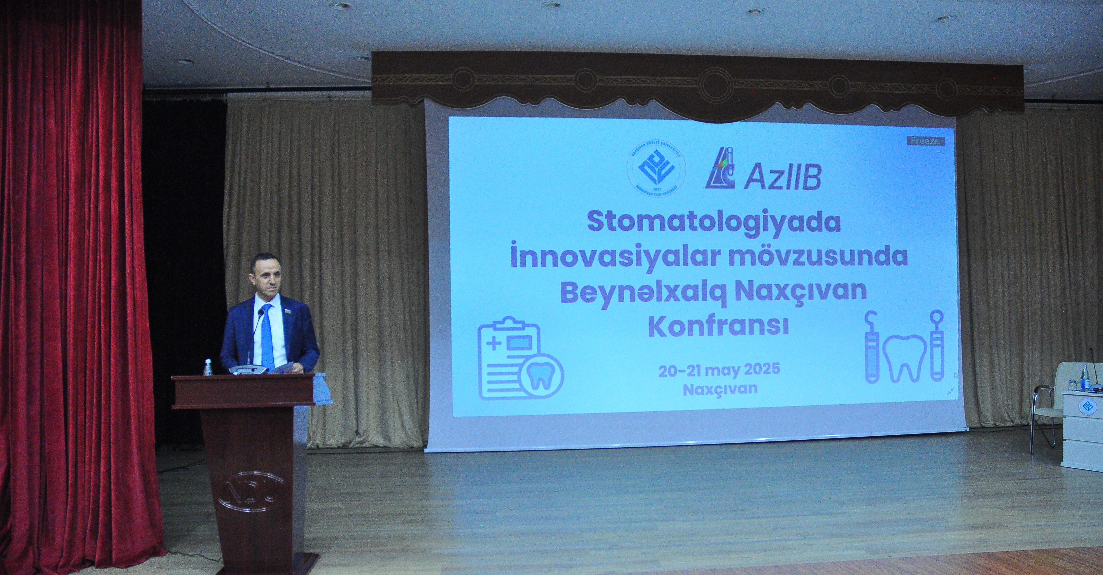 NDU-da “Stomatologiyada innovasiyalar” mövzusunda konfrans keçirilib 