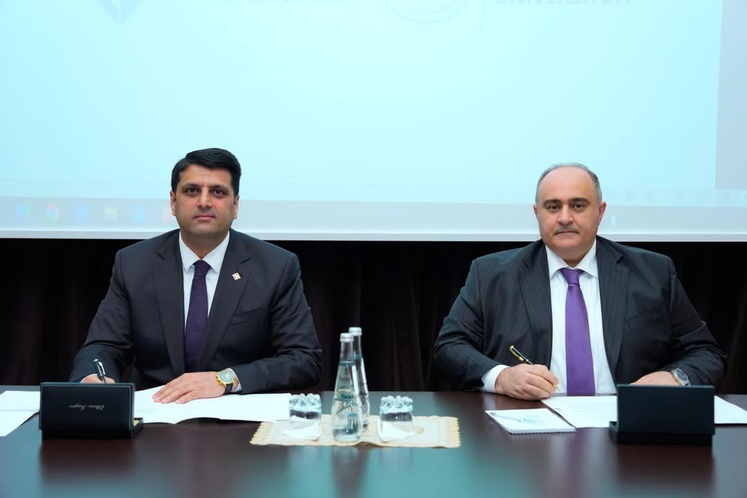 NDU ilə BSU arasında əməkdaşlıq müqaviləsi imzalanıb 