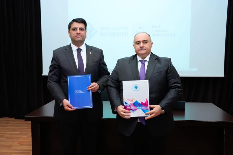NDU ilə BSU arasında əməkdaşlıq müqaviləsi imzalanıb
