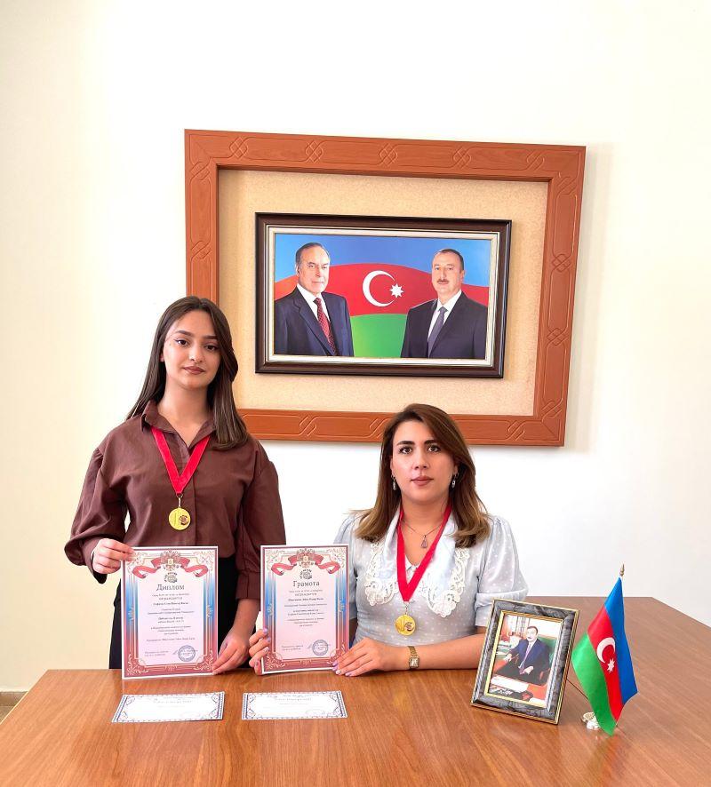 NDU tələbəsi beynəlxalq müsabiqədə qızıl medala layiq görülüb