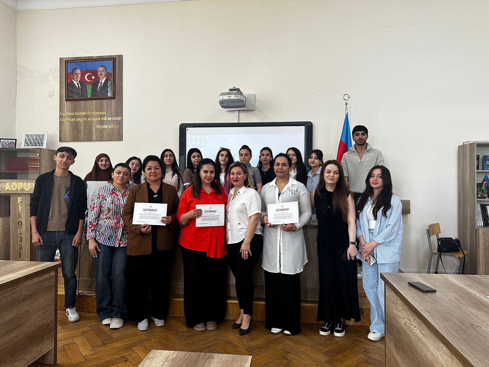 Nəvai Dövlət Universitetinin müəllimləri ADPU-da təcrübə keçiblər