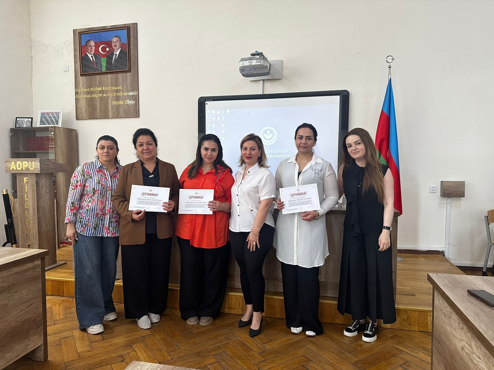 Nəvai Dövlət Universitetinin müəllimləri ADPU-da təcrübə keçiblər