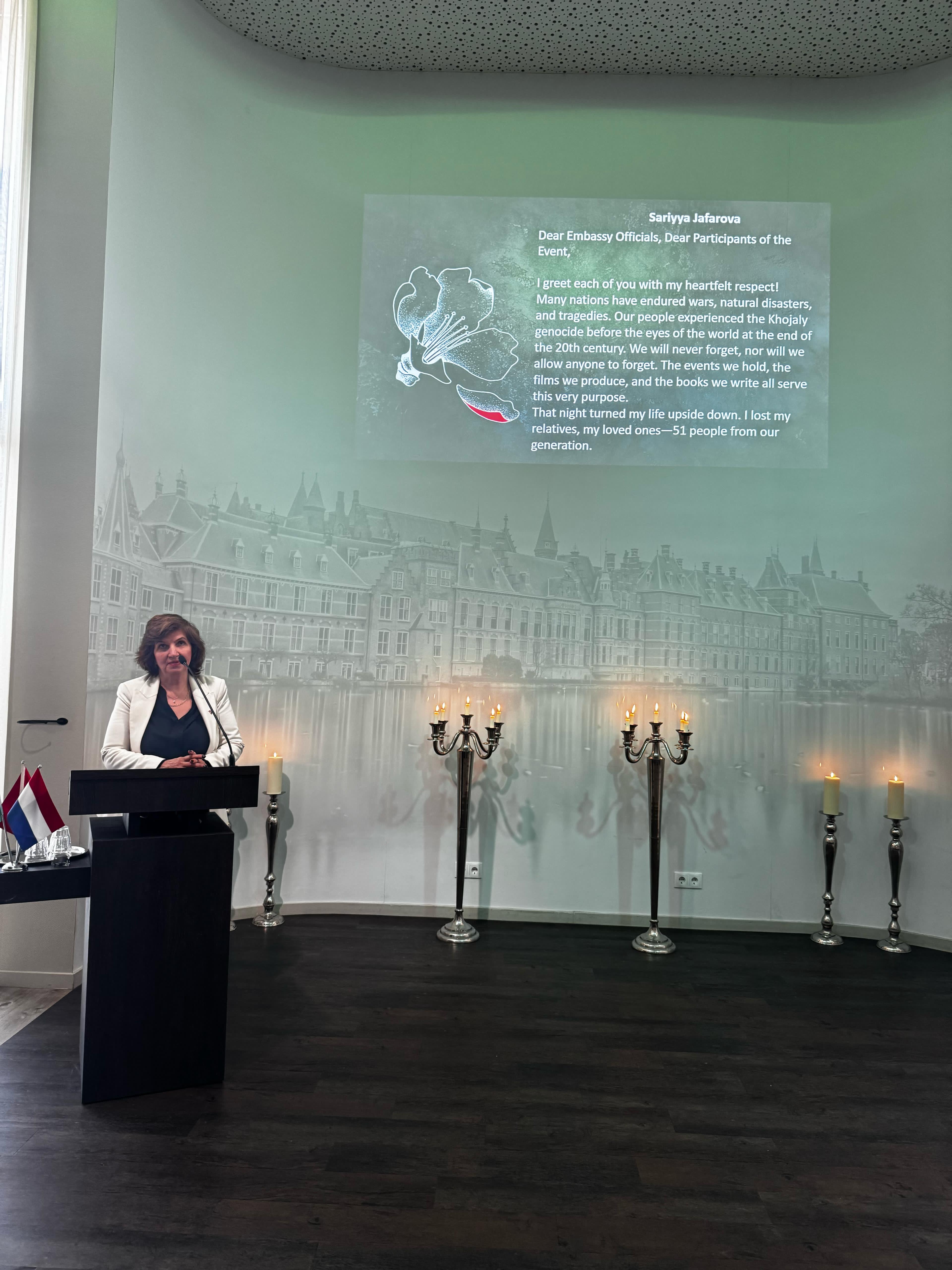 Niderlandda Xocalı soyqırımına dair kitabların təqdimatı keçirildi 