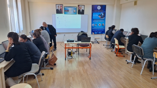 “Onlayn ünsiyyət üzrə beynəlxalq sertifikasiya” mövzusunda təlim keçirilib