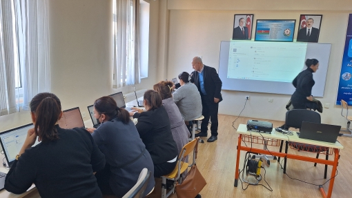 “Onlayn ünsiyyət üzrə beynəlxalq sertifikasiya” mövzusunda təlim keçirilib