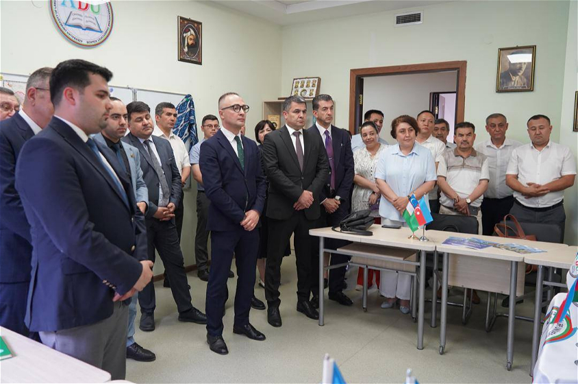 Özbəkistanda Azərbaycan Dili və Mədəniyyəti Mərkəzinin açılışı olub