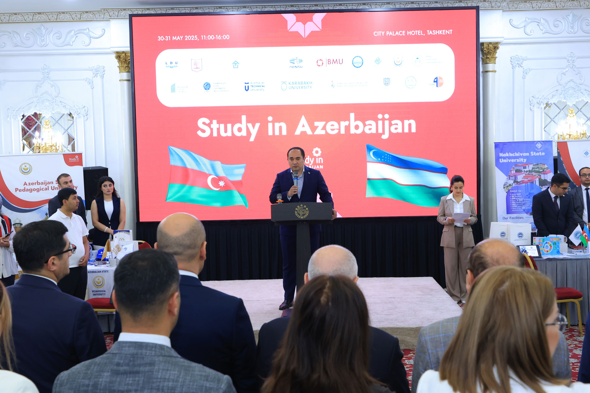 Özbəkistanda “Study in Azerbaijan” təhsil sərgisi keçirilib