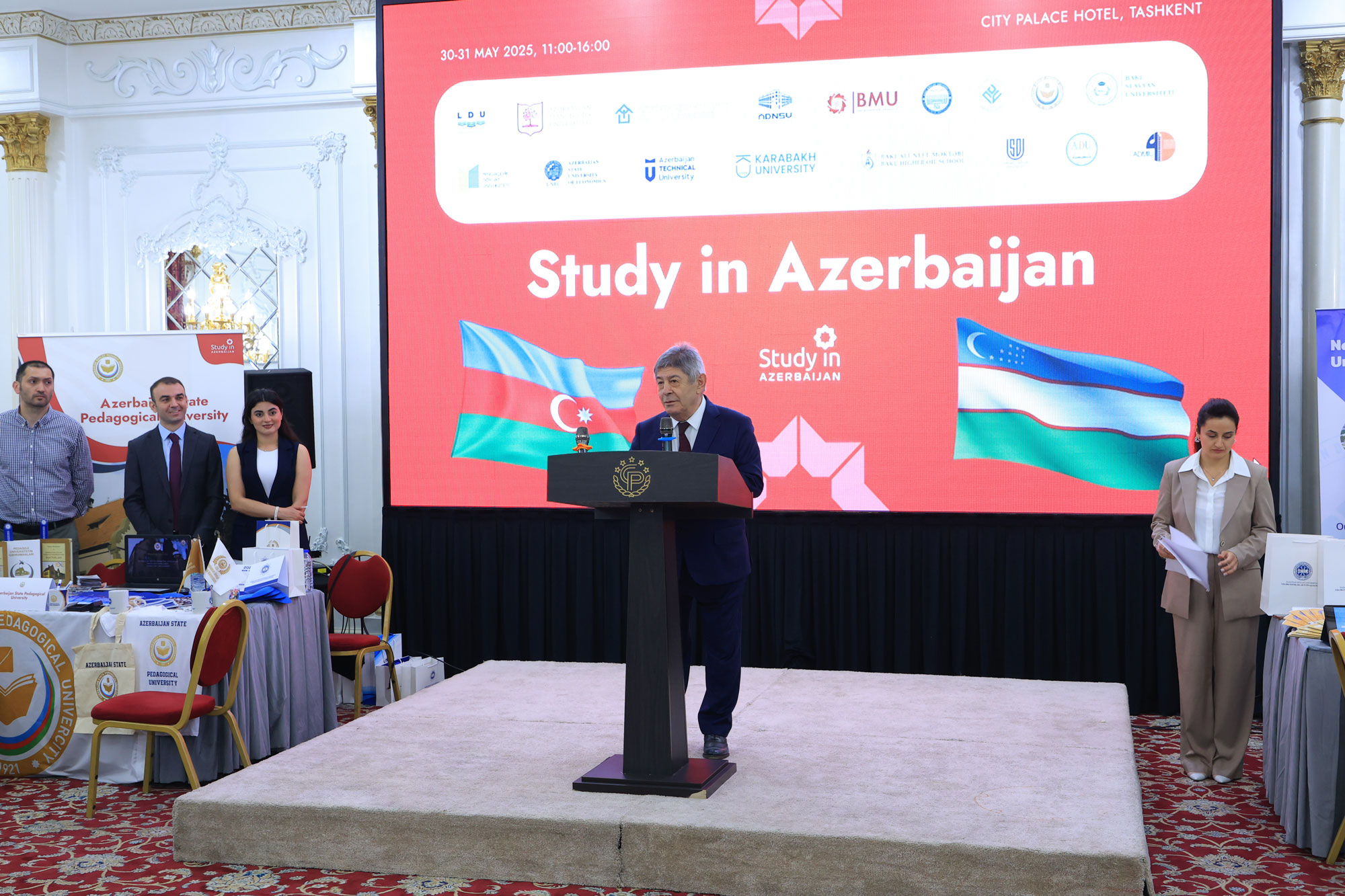 Özbəkistanda “Study in Azerbaijan” təhsil sərgisi keçirilib