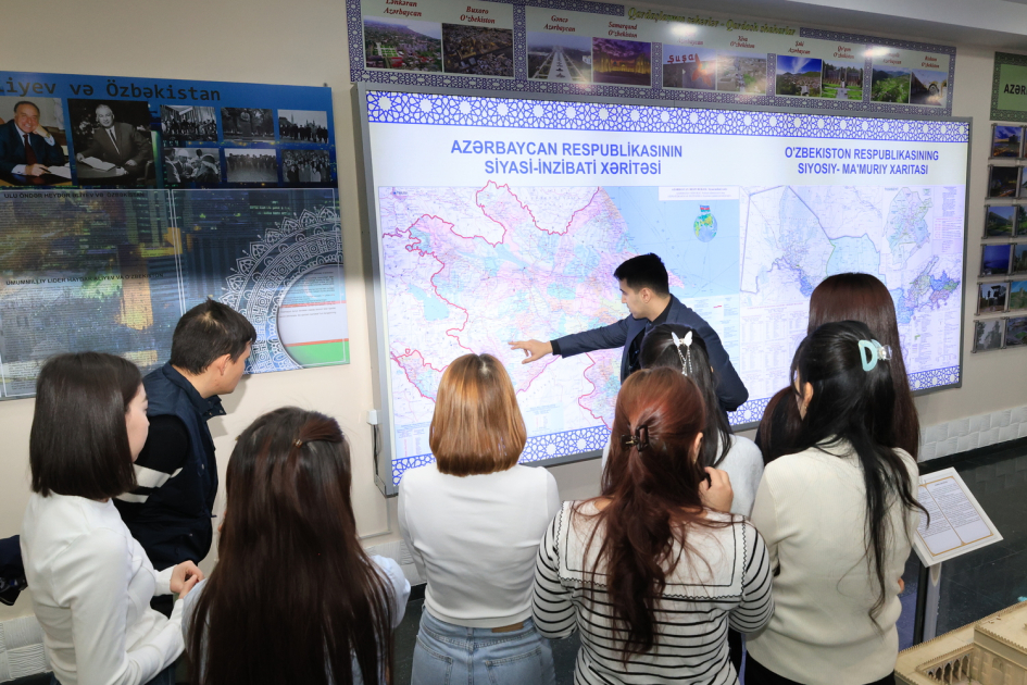 Özbəkistanlı tələbələr Heydər Əliyev adına Azərbaycan Mədəniyyət Mərkəzində akademik təcrübə keçəcəklər