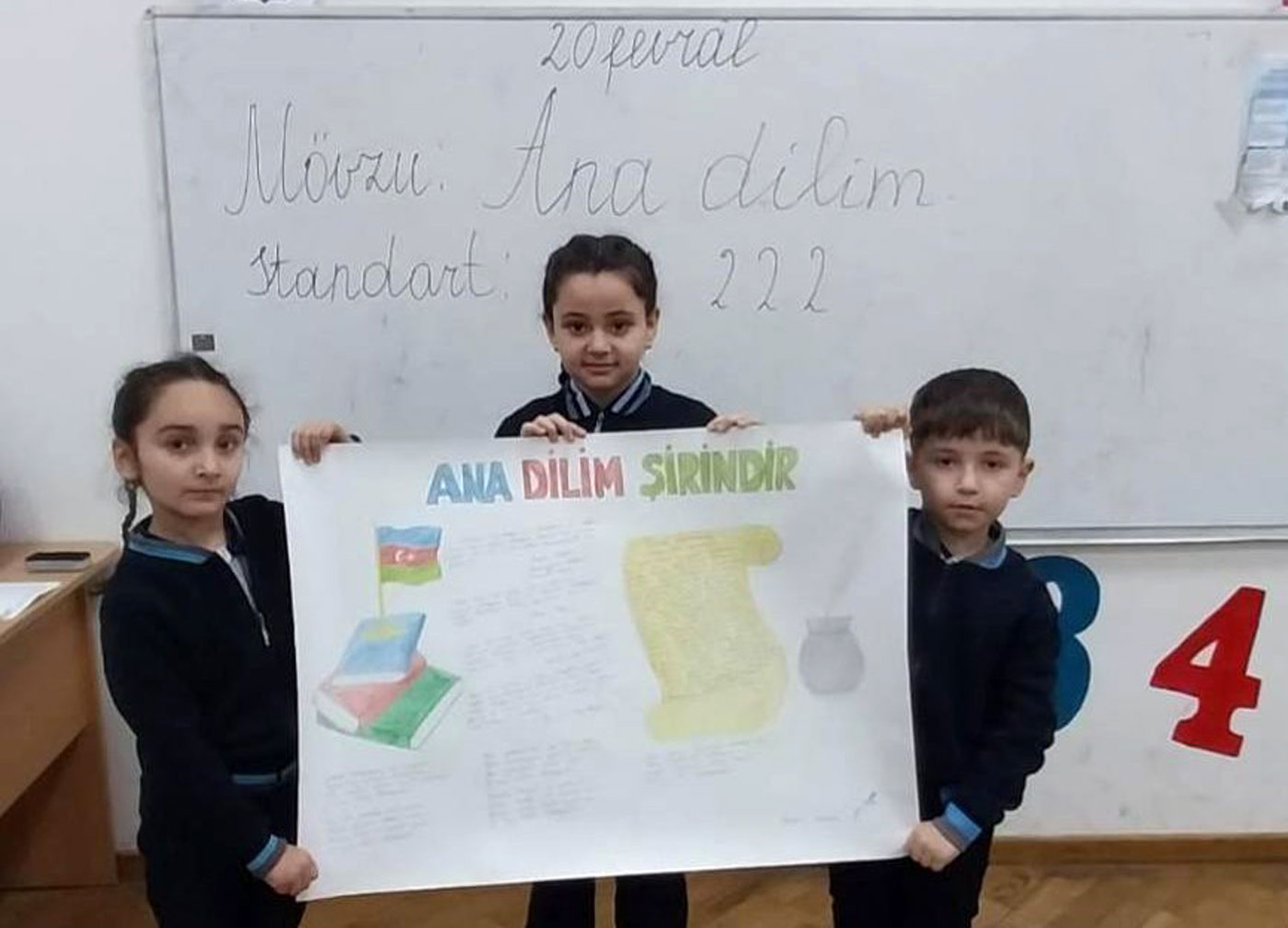 Paytaxt məktəblərində Beynəlxalq Ana Dili Günü qeyd edilib