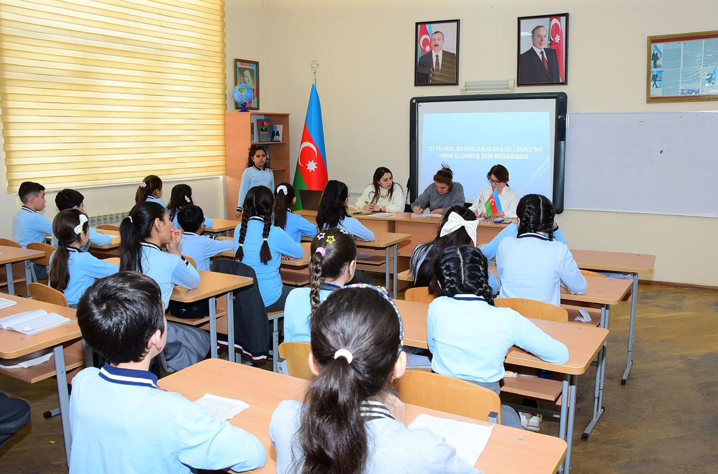 Paytaxt məktəblərində Beynəlxalq Ana Dili Günü qeyd edilib