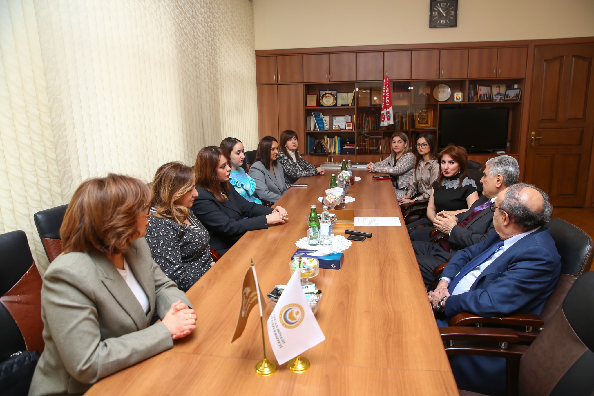Pedaqoji Universitetdə tələbələrlə sağlam həyat tərzinin təbliği ilə bağlı görüş keçirilib