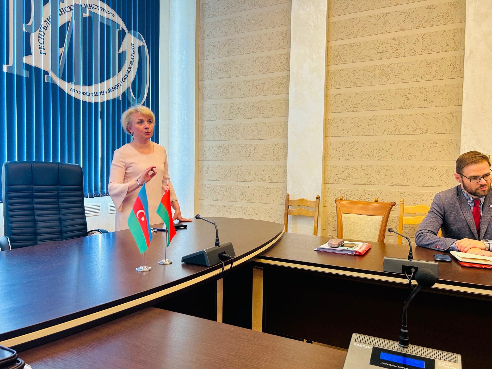 Peşə məktəblərinin müəllimləri Belarusda təlim keçiblər