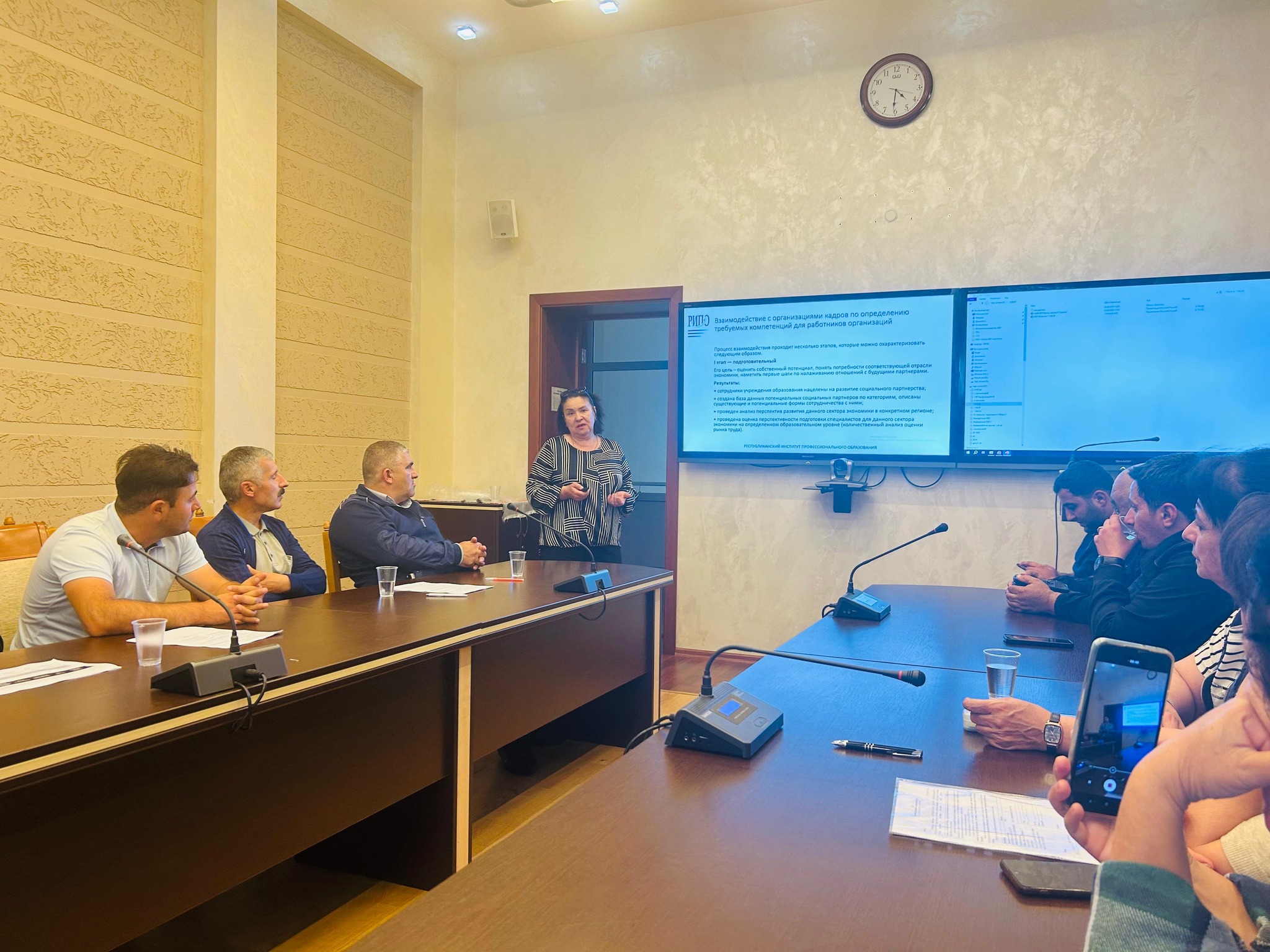 Peşə məktəblərinin müəllimləri Belarusda təlim keçiblər