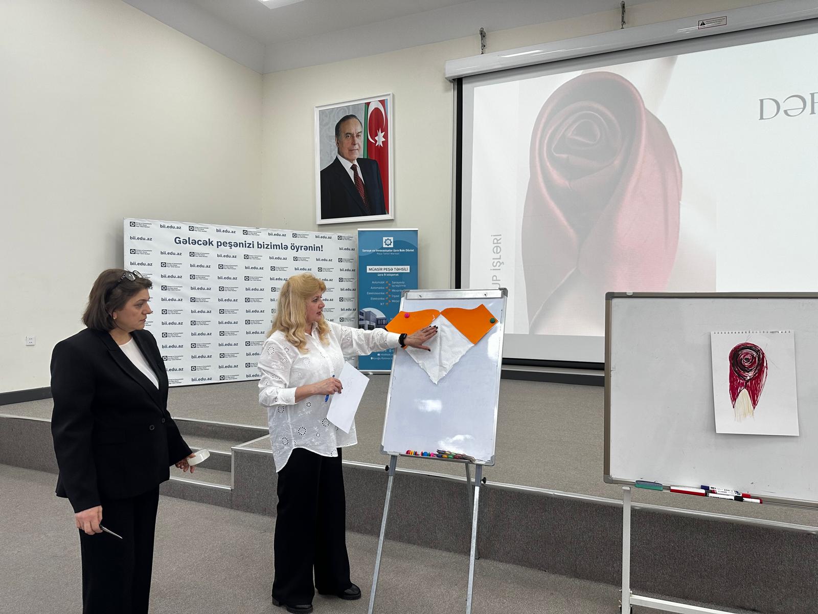 Peşə təhsili müəssisələrində 200 təhsilverən üçün təlim keçirilib