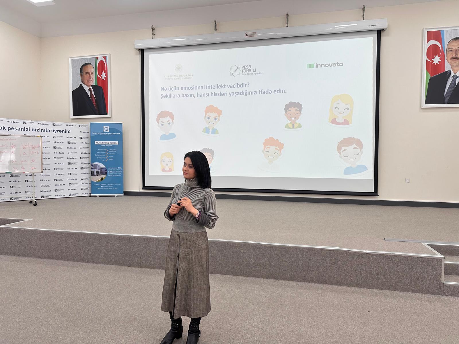 Peşə təhsili müəssisələrində 200 təhsilverən üçün təlim keçirilib