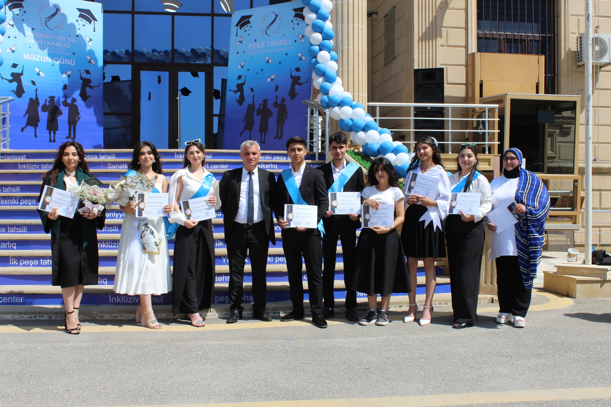 Peşə təhsili müəssisələrində “Məzun günü” tədbirləri keçirilib