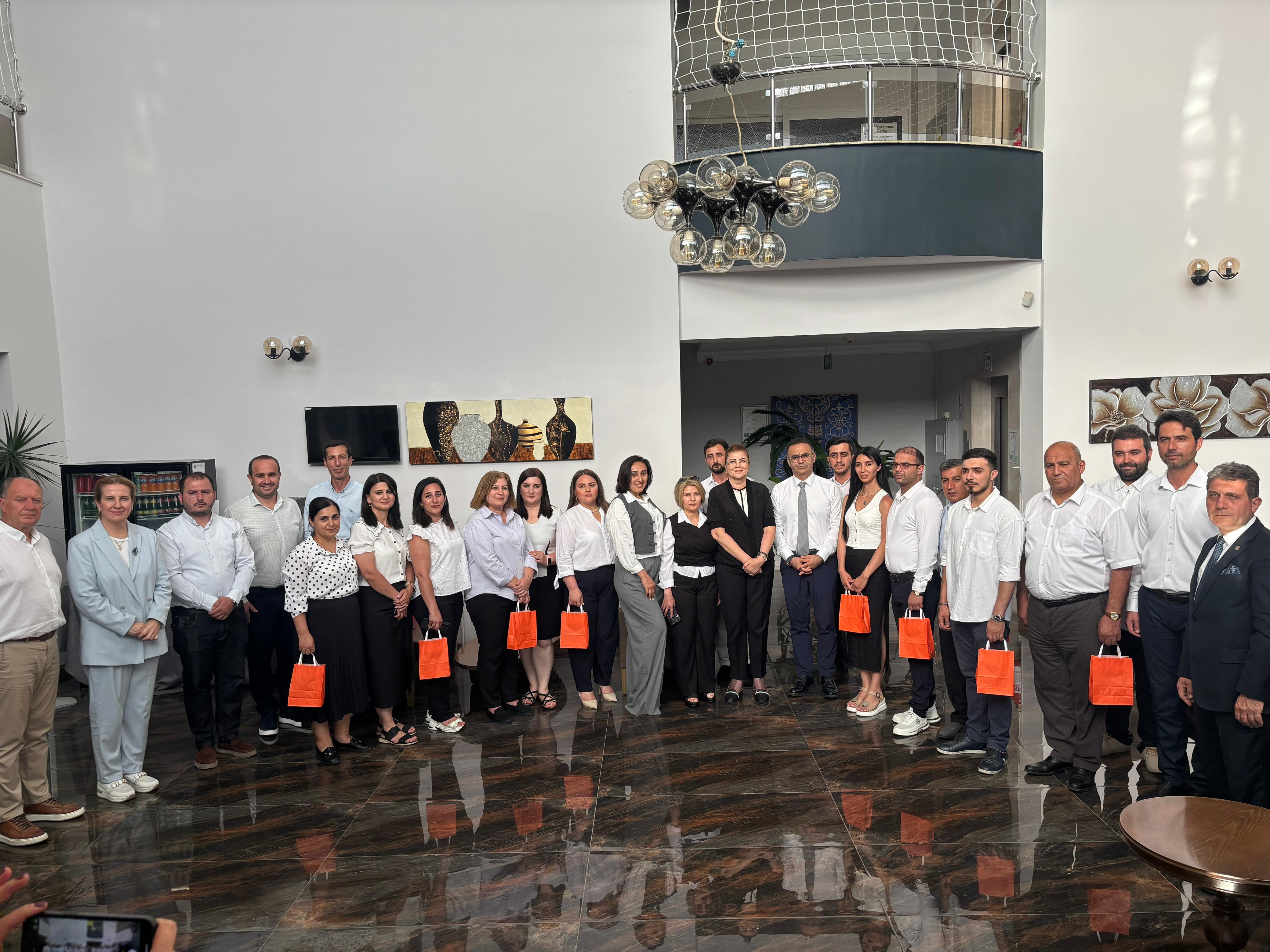 Peşə təhsili müəssisələrinin müəllimləri Türkiyədə təlimdə iştirak ediblər 