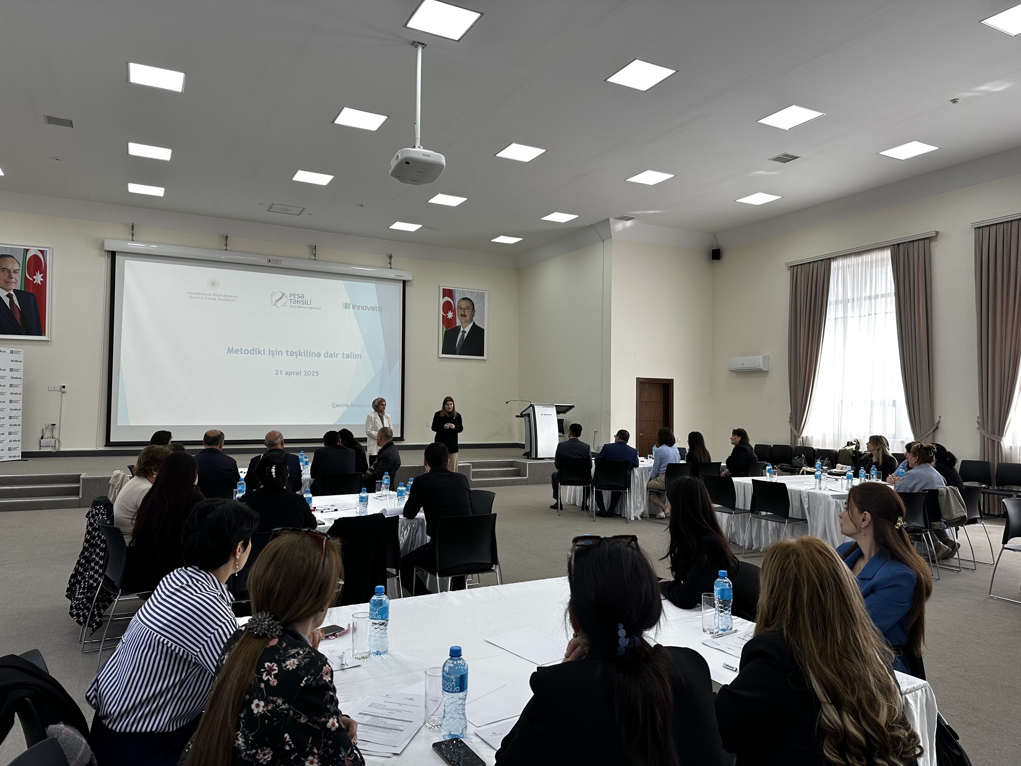 Peşə təhsilində metodiki işlərin təşkili üzrə təlim keçirilib