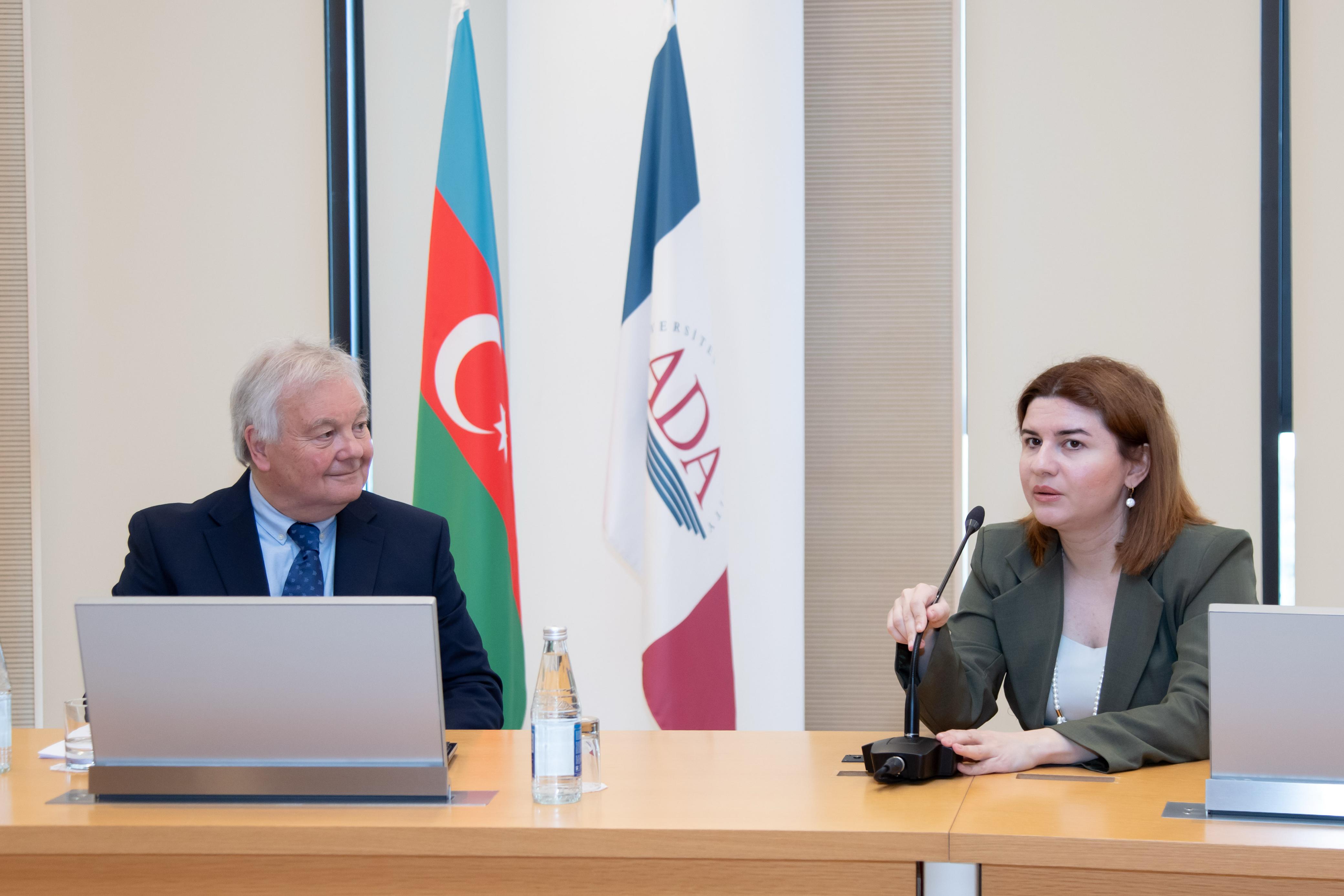 Professor Paul Gibbs-in ADA Universitetində mühazirəsi keçirilib