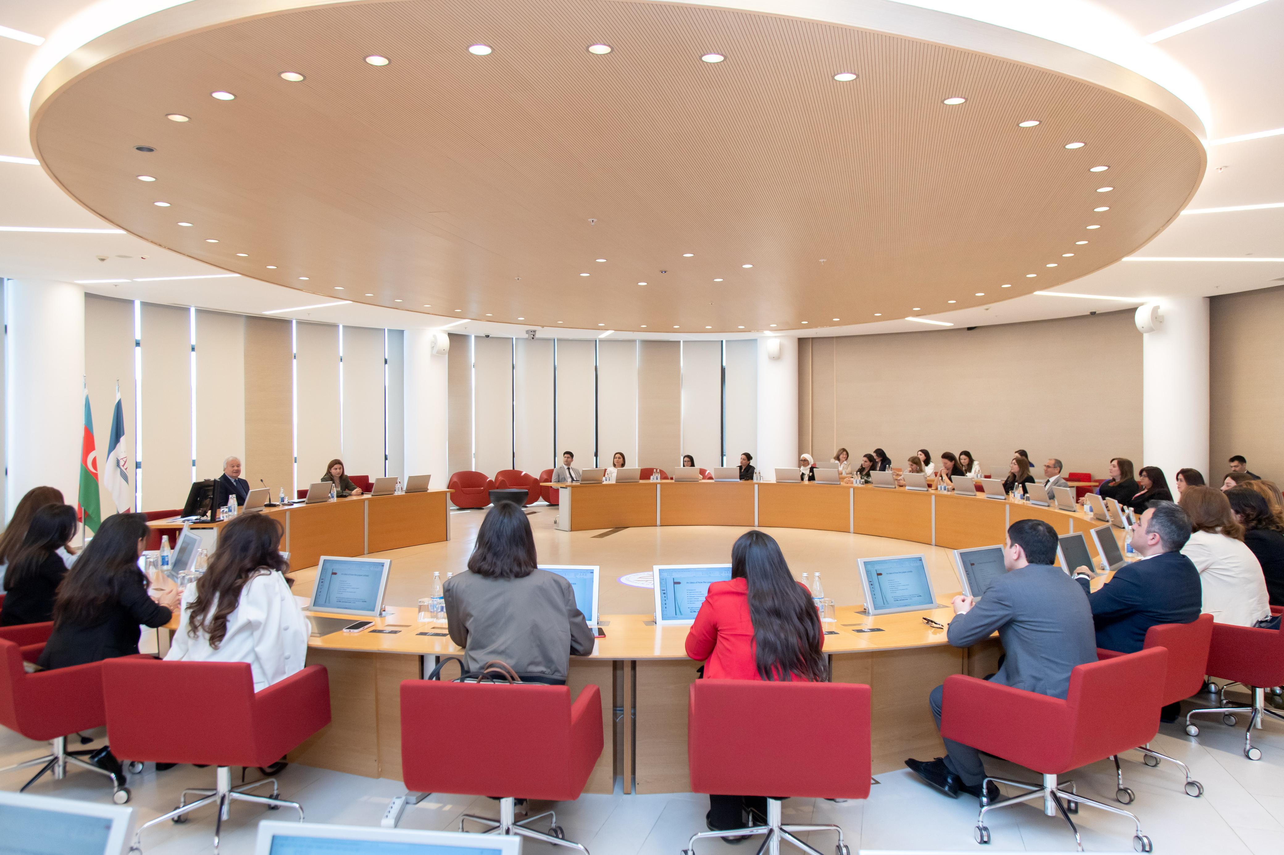 Professor Paul Gibbs-in ADA Universitetində mühazirəsi keçirilib