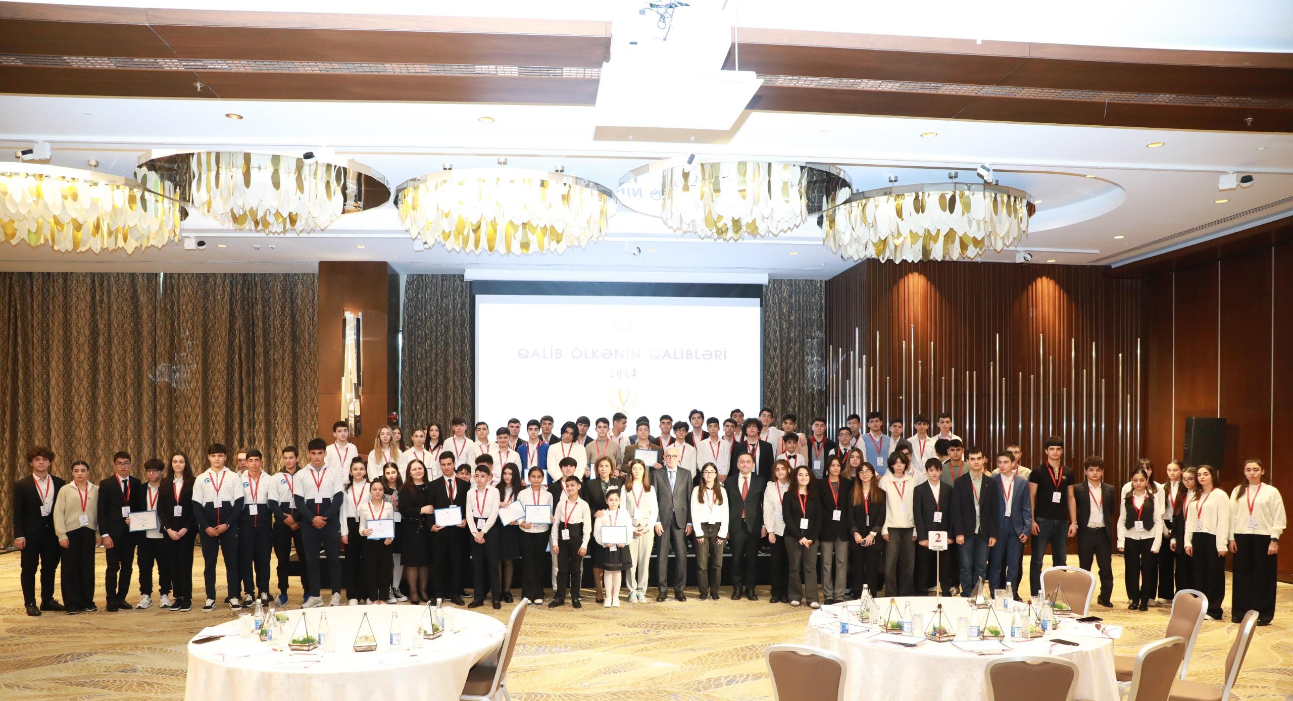 “Qalib ölkənin qalibləri - 2024” layihəsinin mükafatlandırma mərasimi keçirilib 