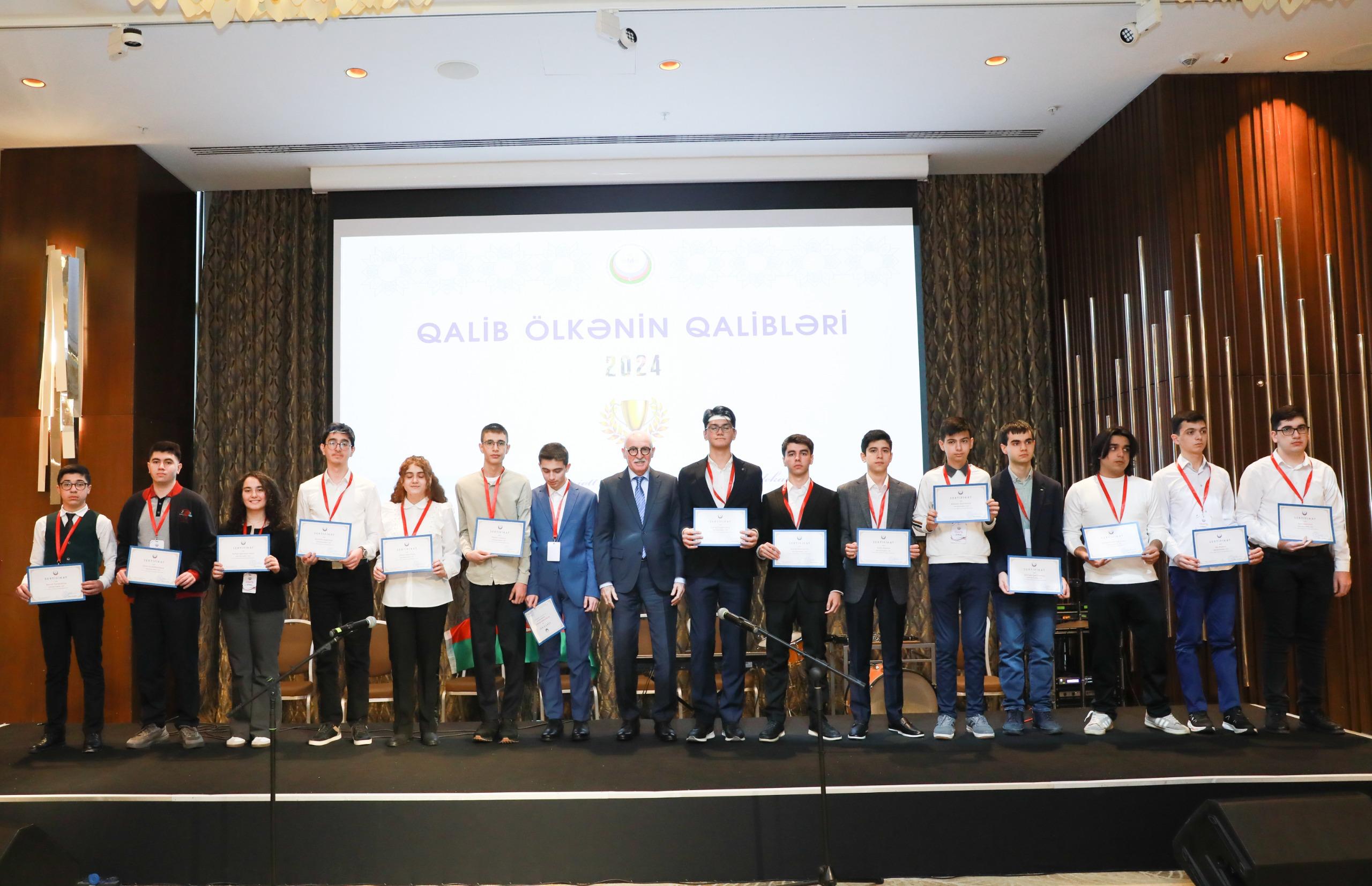“Qalib ölkənin qalibləri - 2024” layihəsinin mükafatlandırma mərasimi keçirilib