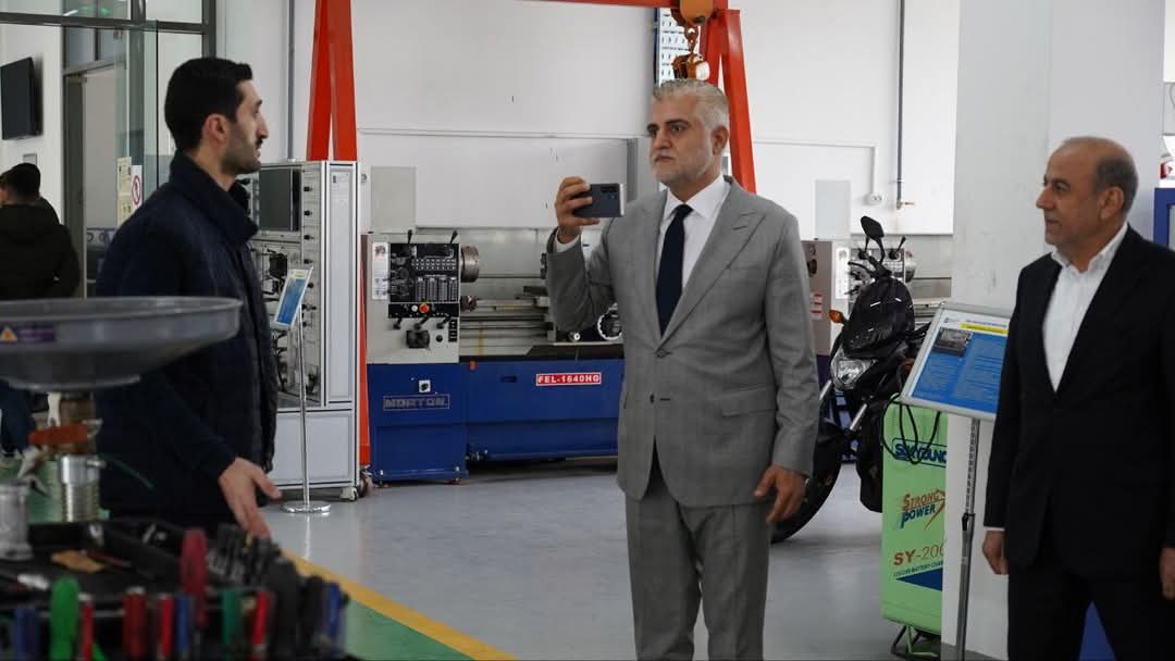 “Qarabağ” futbol klubunun prezidenti ilə peşə təhsilinin inkişafına dair görüş keçirilib