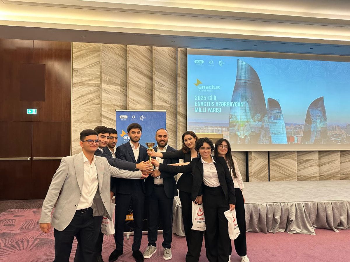 Qarabağ Universiteti “Enactus Azərbaycan” Milli Yarışının qalibi olub