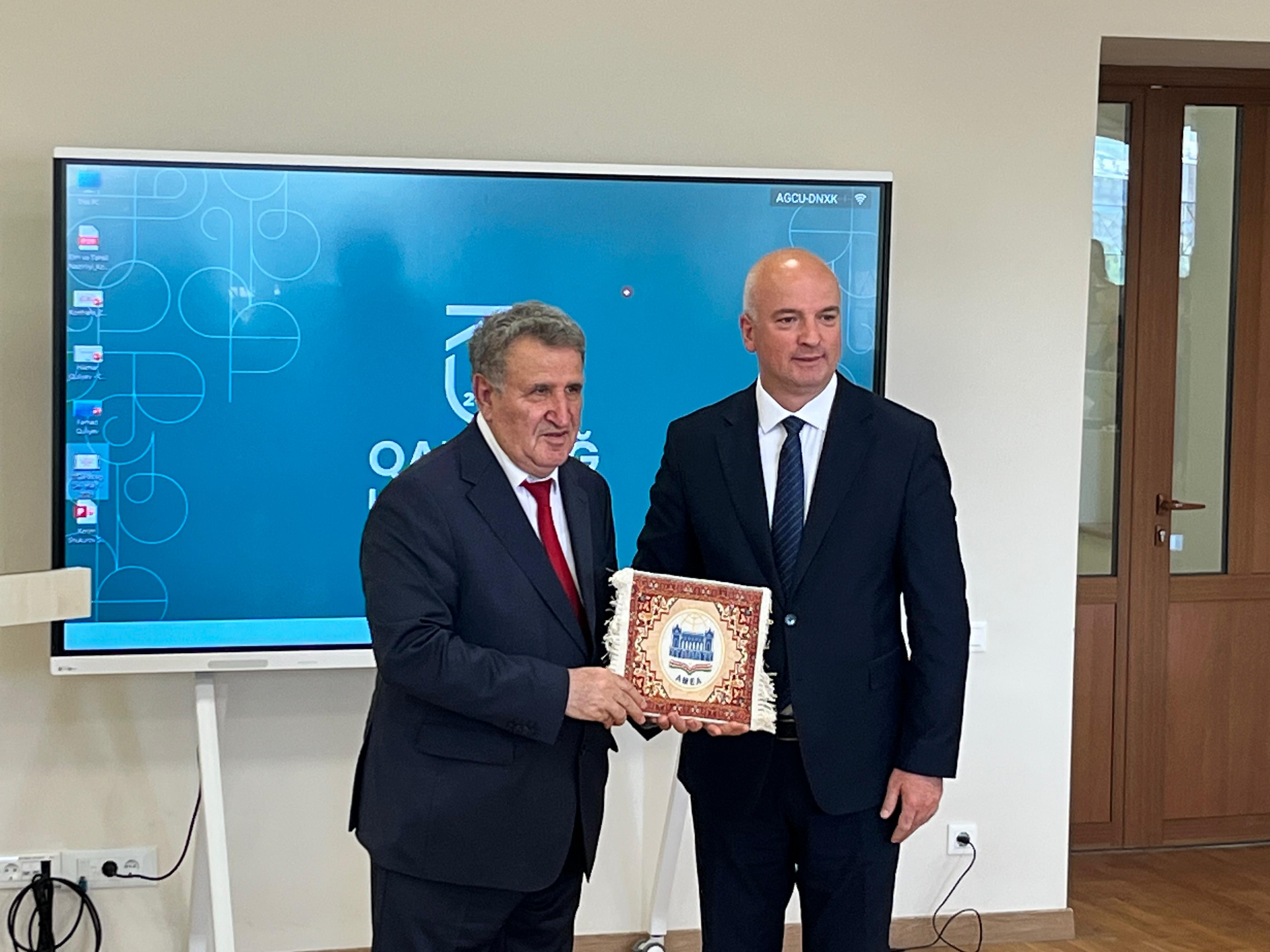 Qarabağ Universitetində AMEA-nın 80 illiyinə həsr olunmuş ilk elmi konfrans keçirilib