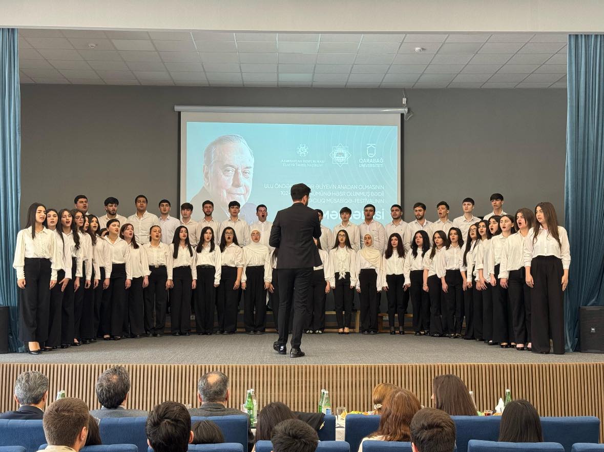 Qarabağ Universitetində bədii yaradıcılıq müsabiqə-festivalının seçim turu keçirilib