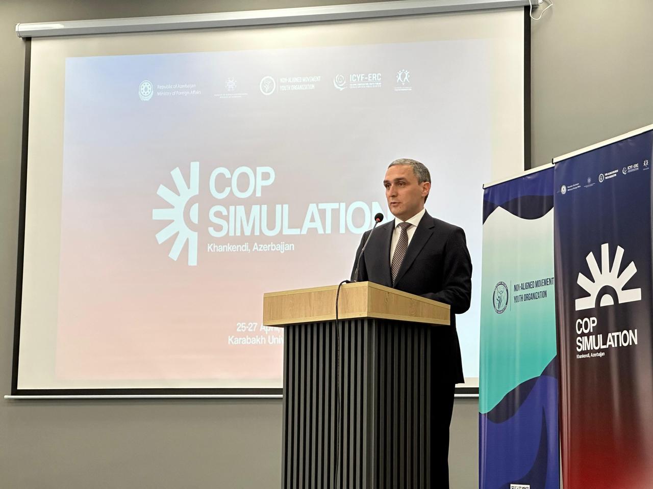 Qarabağ Universitetində “COP simulyasiya” konfransı işə başlayıb