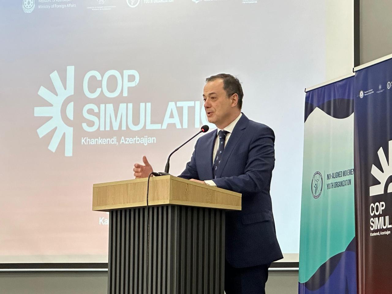 Qarabağ Universitetində “COP simulyasiya” konfransı işə başlayıb