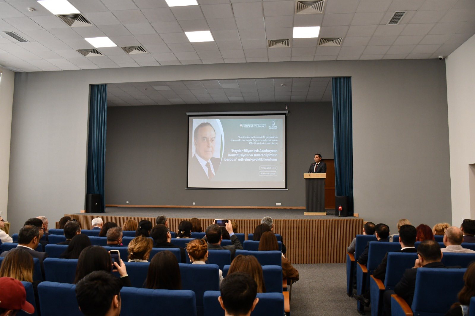 Qarabağ Universitetində Heydər Əliyev irsinə dair konfrans keçirilib