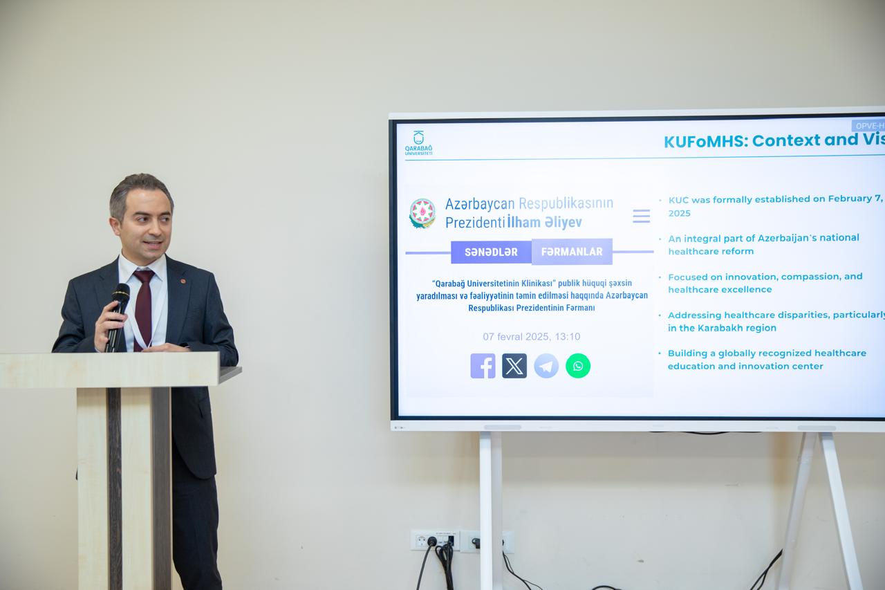 Qarabağ Universitetində ikigünlük beynəlxalq konfrans işə başlayıb