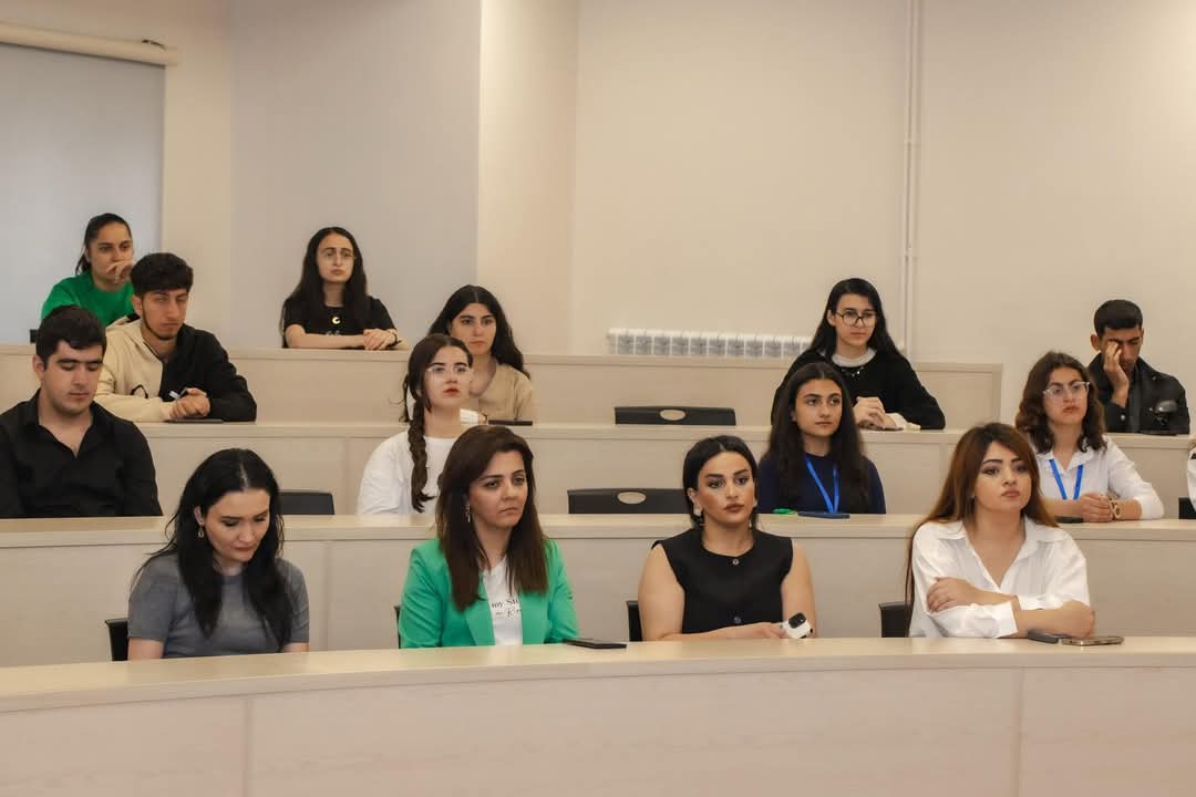 Qarabağ Universitetində maarifləndirmə aksiyası keçirilib