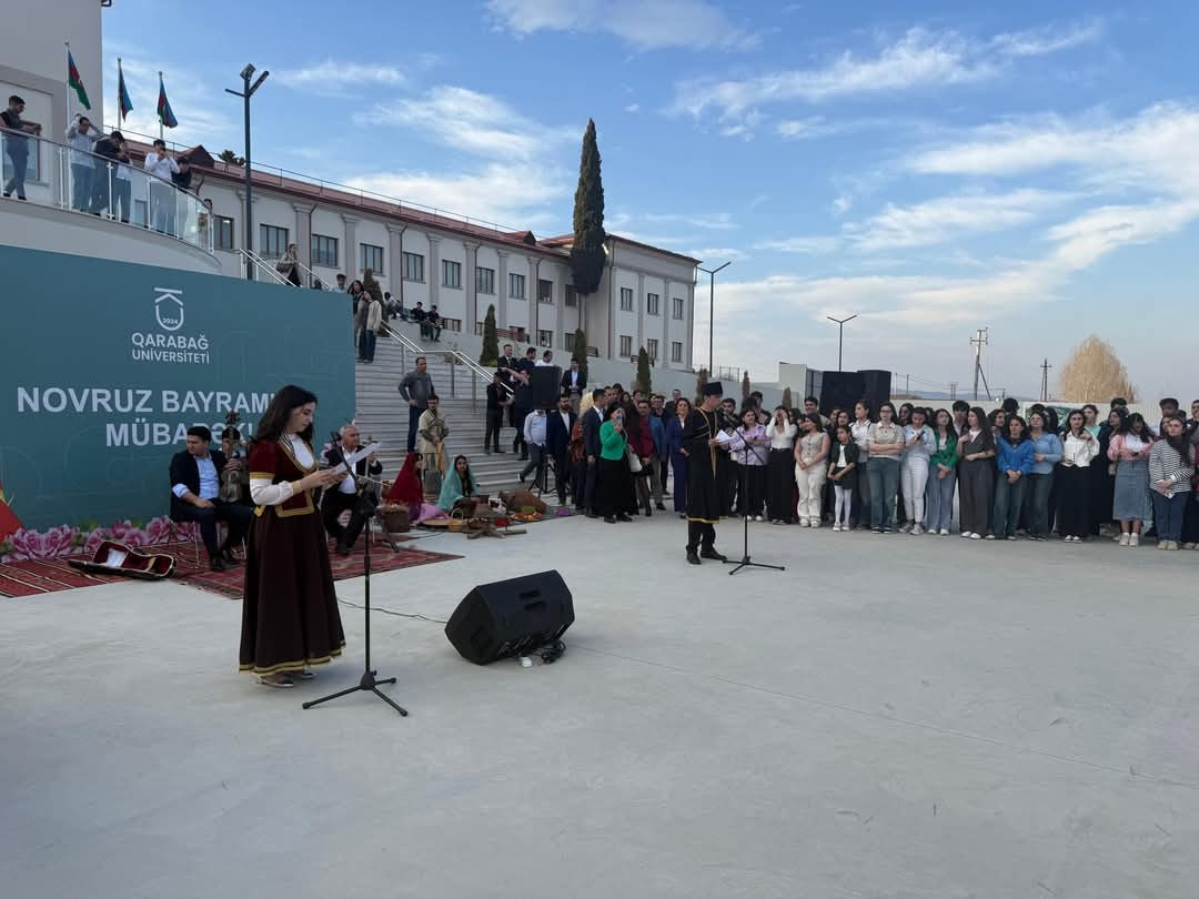 Qarabağ Universitetində Novruz bayramı münasibətilə ilk konsert keçirilib
