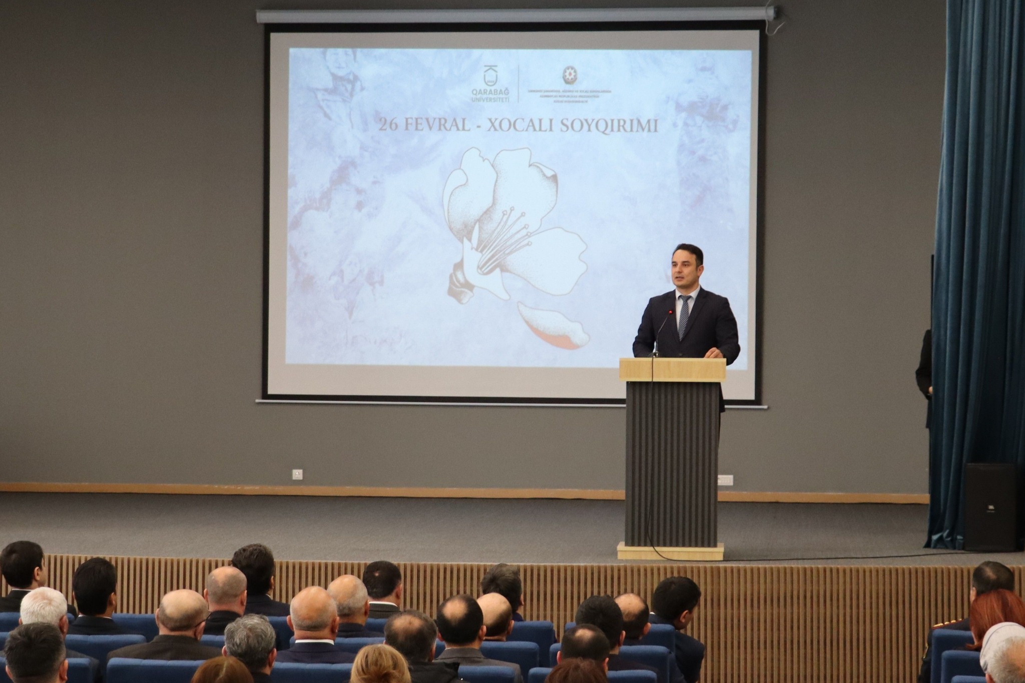 Qarabağ Universitetində Xocalı soyqırımının 33-cü ildönümünə həsr olunmuş anım tədbiri keçirilib