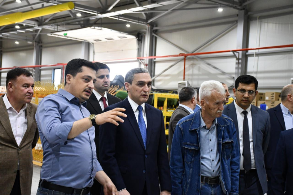 Qarabağ Universitetinin nümayəndə heyəti Ağdam Sənaye Parkına səfər edib