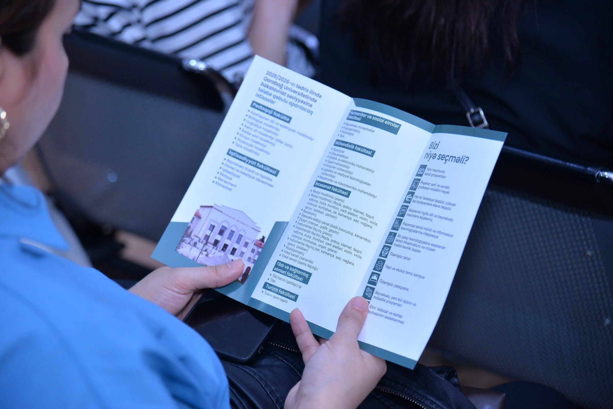 Qarabağ Universitetinin rektoru “Sabahın alimləri” və RFO-nun qalibləri ilə görüşüb