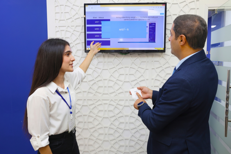 Qarabağ Universitetinin tələbələri vergi orqanlarında könüllülük fəaliyyətinə cəlb olunublar