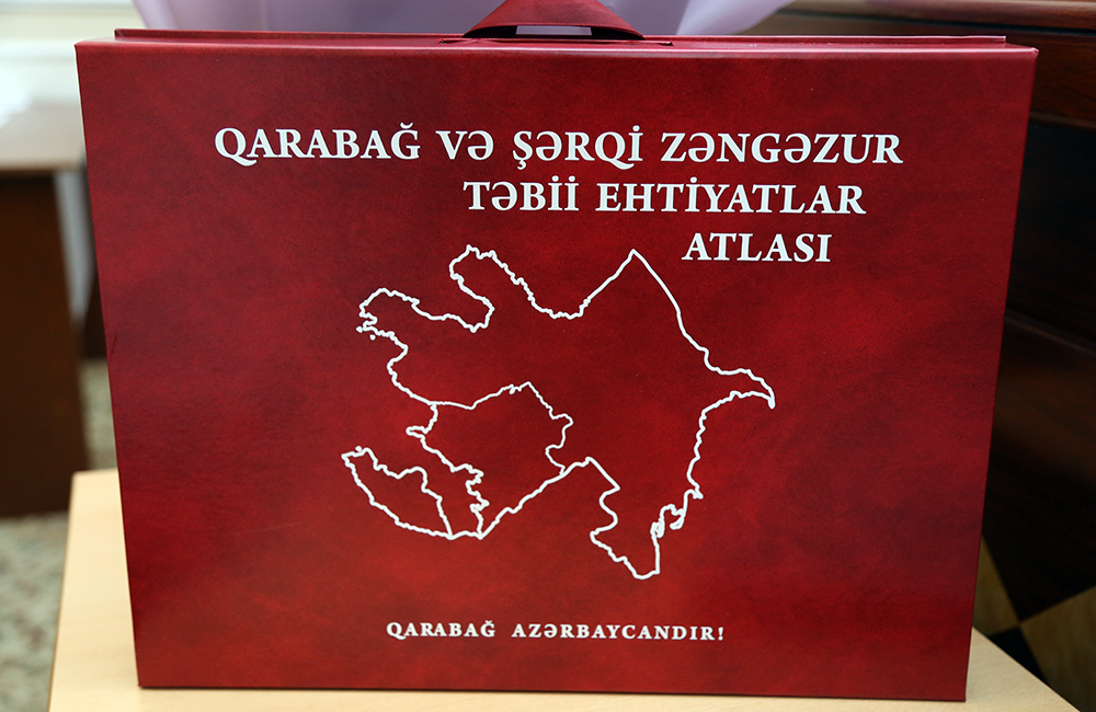 "Qarabağ və Şərqi Zəngəzur təbii ehtiyatlar atlası" hazırlanıb