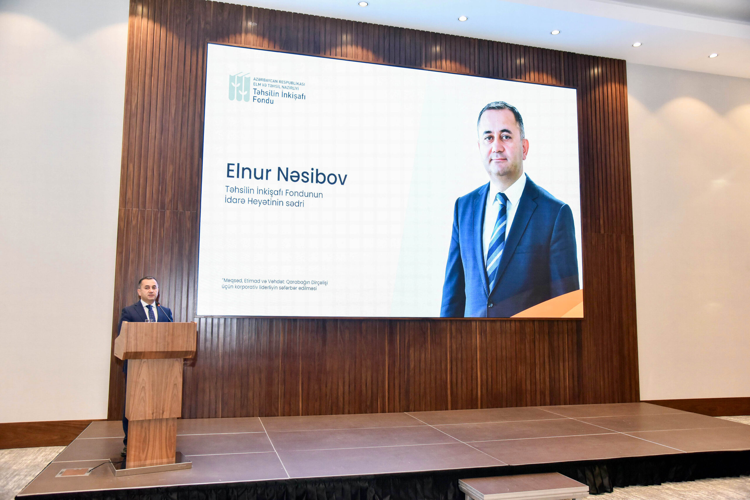 “Qarabağın dirçəlişi üçün korporativ dəstək: ianə və təşviqat” mövzusunda tədbir keçirilib