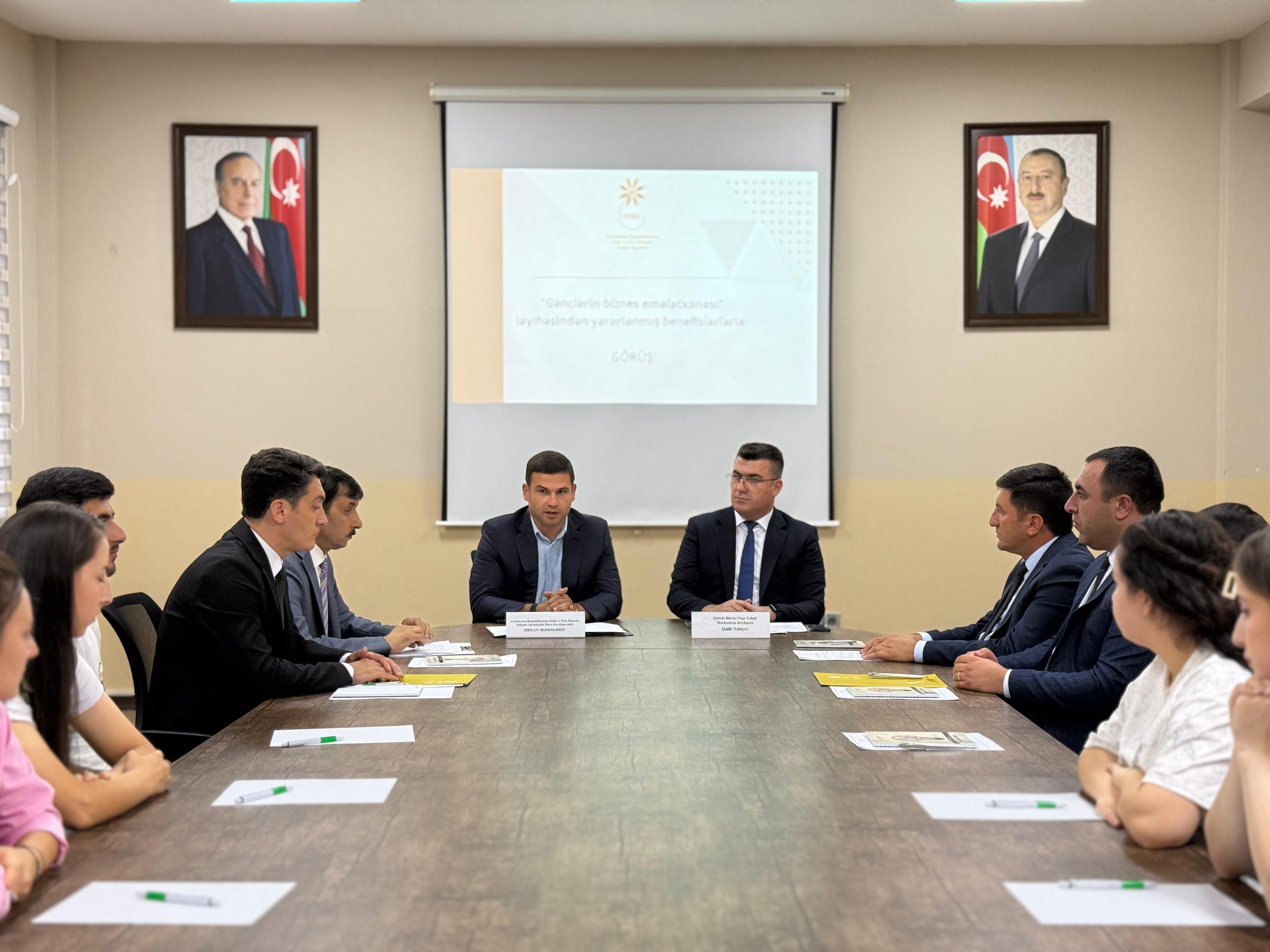 Qəbələdə peşə təhsili almış 28 məzun sahibkarlıq fəaliyyətinə başlayır