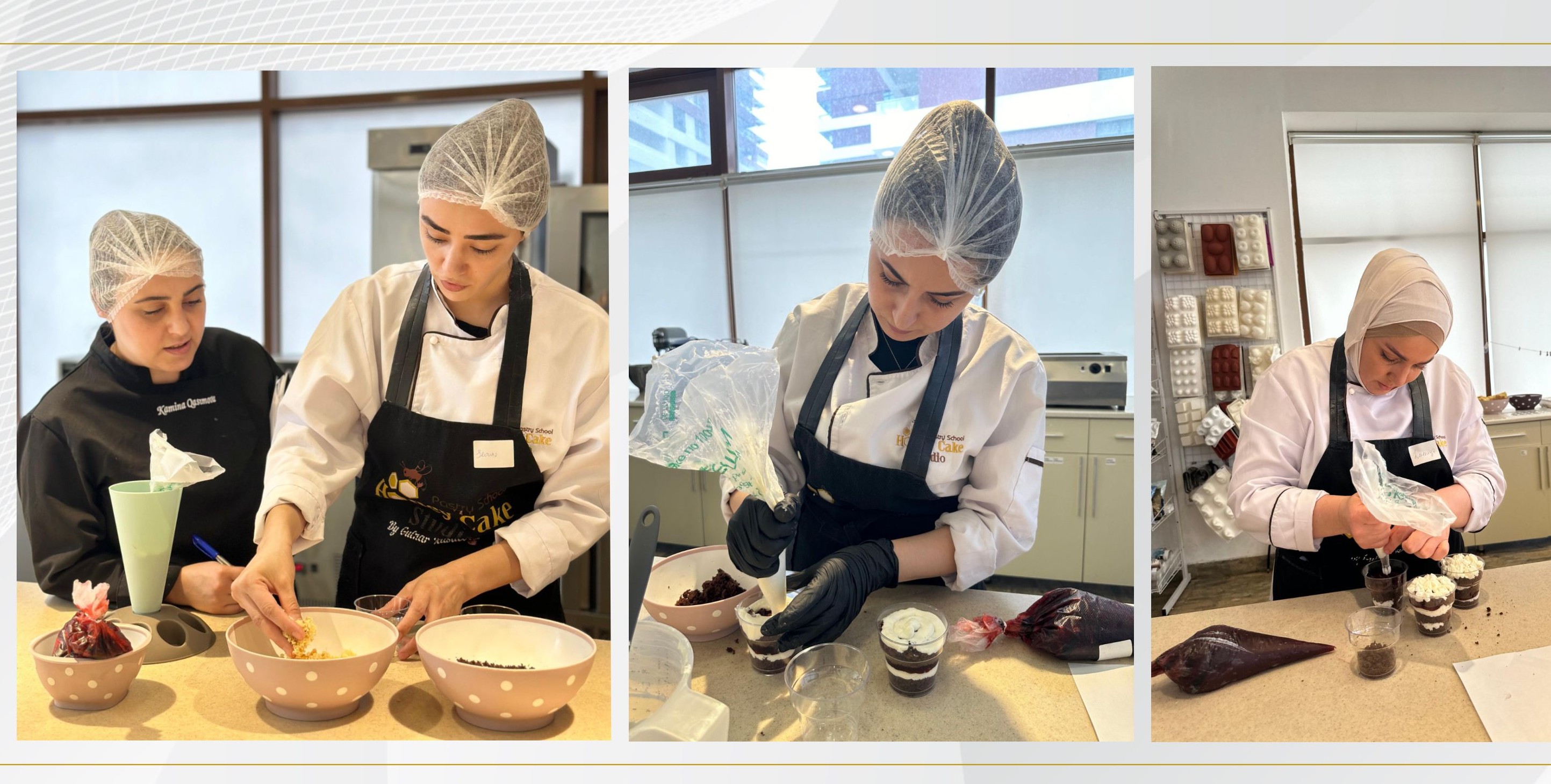 “Qənnadıçı, şirniyyatçı” peşə ixtisası üzrə bacarıqlar qiymətləndirilib 